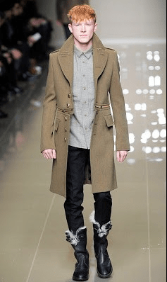 military look man on runway